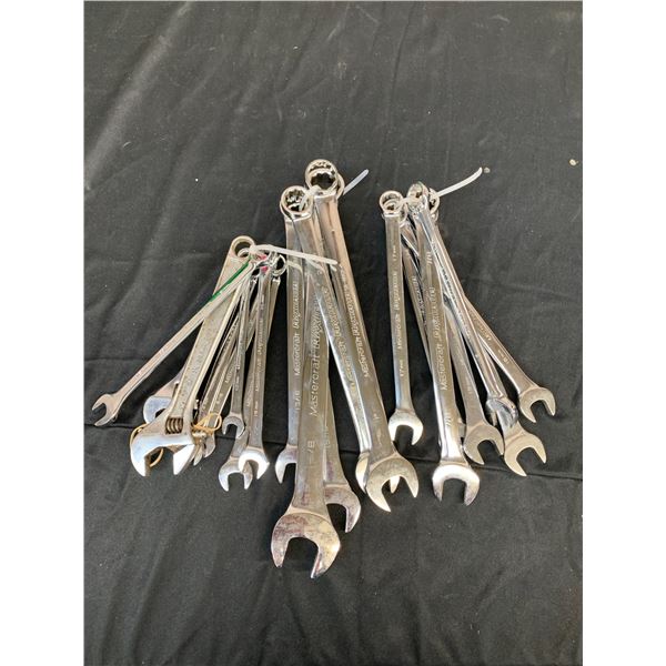 Lot of Mastercraft Wrenches