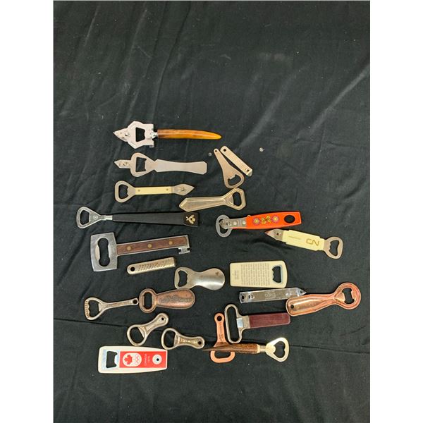 Lot of Misc Vintage Bottle Openers Advertising
