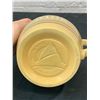 Image 5 : Over and Back Yellow Ware Milk Pitcher