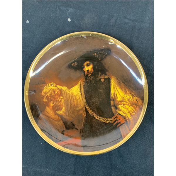 "Aristotle Contemplating the Bust of Homer" Rembrandt Lord Nelson Pottery Collectible Plate