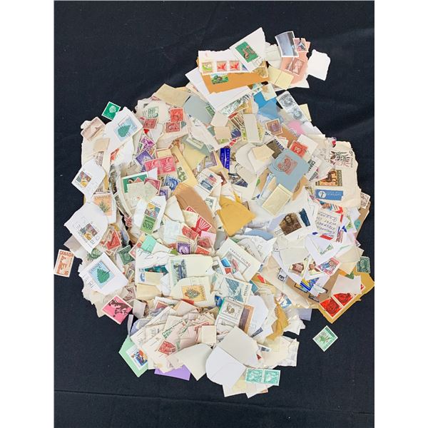 Large Bag of Used Stamps