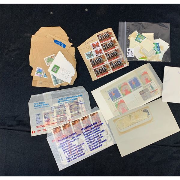 Small Envelope of Unused Stamps, Small Assortment of Unused Stamps