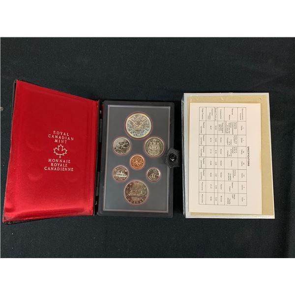 Royal Canadian Mint Double Dollar Collectible Coin Sets 1978