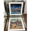 Image 3 : Lot of 4 Framed Wooster Scott Completed Puzzles 22" x 22"
