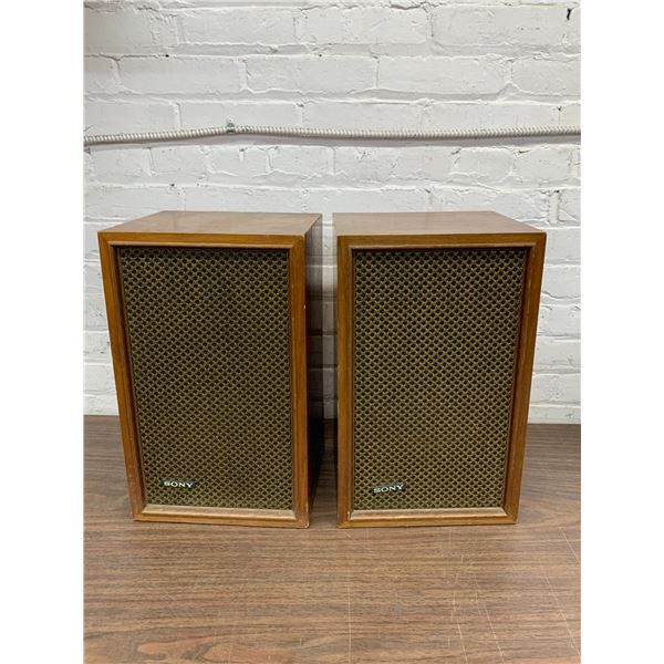 Pair of Sony Bookshelf Speakers