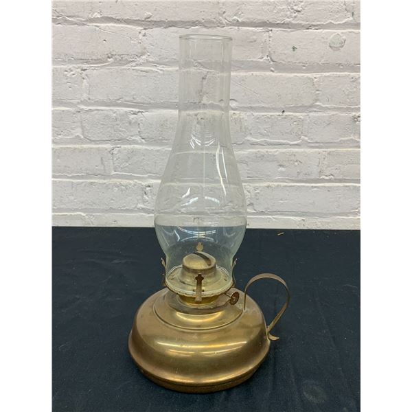 Vintage Finger Lamp Oil Lamp 14"