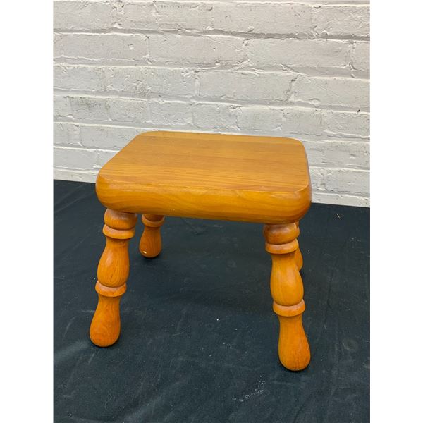 Made in USA Wooden Foot Stool