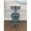 Image 2 : Metal Utility Cart 3-Tier