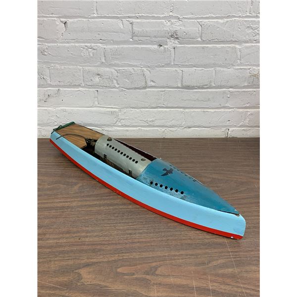 Steam Engine Boat circa 1930s