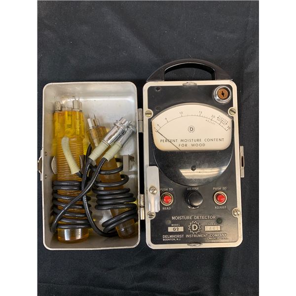 Model G2 Moisture Detector by Delmhorst Instrument Company USA