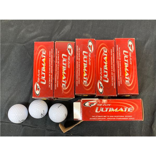 Top Flite Ultimate Golf Balls 3-Packs, 6 Boxes