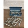 Image 1 : Tool Box with Large Assortment of Wrenches Various Sizes