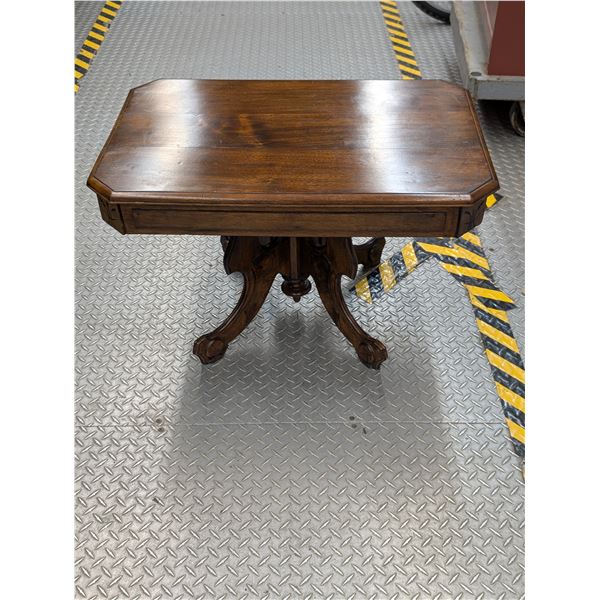 Antique Vintage Wooden Side Table