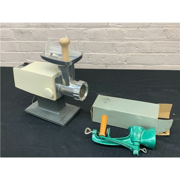 Ideal MII Grinder and Rival Grind-O-Matic