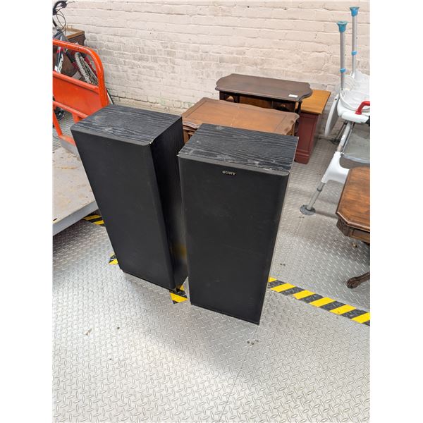 Pair of Sony SS-C55 Floor Speakers