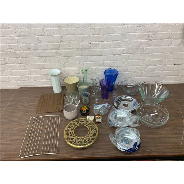 END OF THE RUN Vases, Glass Bowls, Misc Kitchen