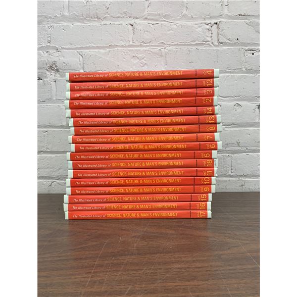 Lot of 17 The Science of Man and Nature Hardcover Books