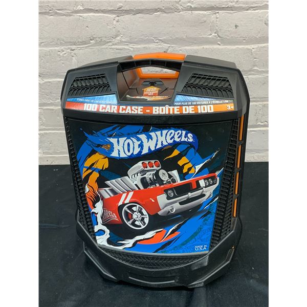 Hot Wheels 100 Car Case FULL of Assorted Die Cast Cars