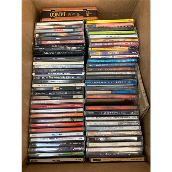 Lot of approx 60 CDs Various Genres