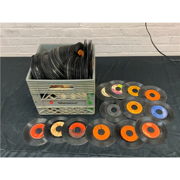 Crate of 45s Singles Unsorted *as is*