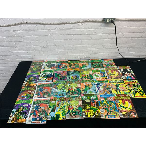Lot of 30 Vintage Comic Books Green Lantern DC