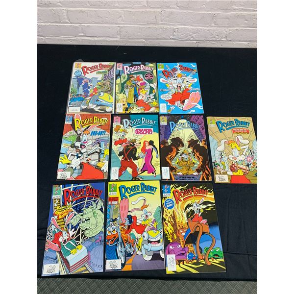 Roger Rabbit Comic Books #1-10 Disney