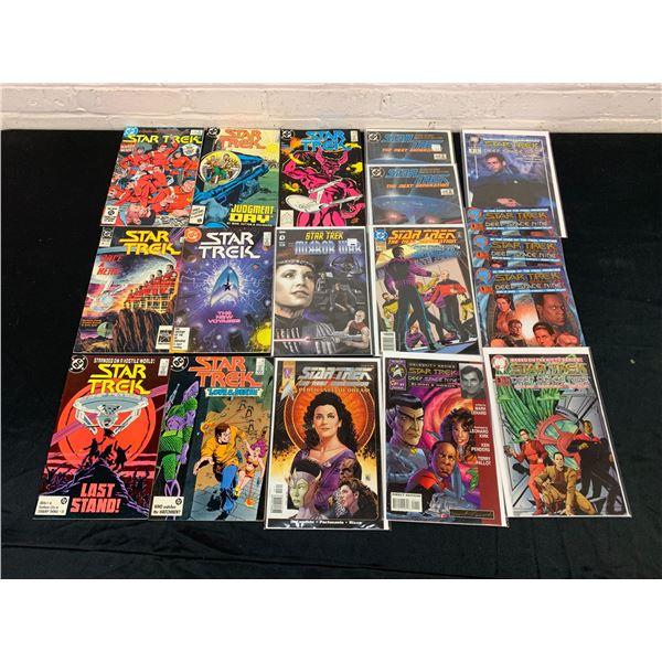 Lot of 18 Vintage Star Trek Comic Books