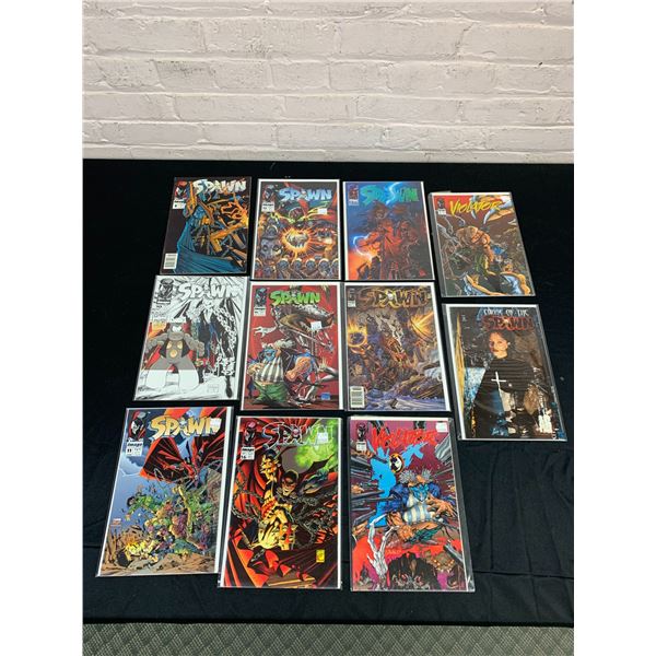 Lot of 11 Comic Books Spawn, Image Comics