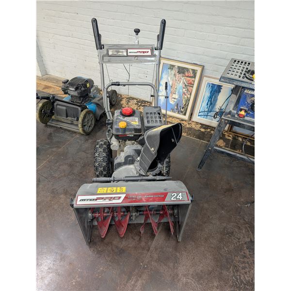 MTD Pro 24" Electric Start Snowblower w/ Yard Light