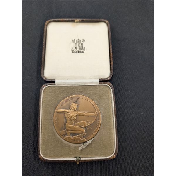 1935 British NRA King's Trophy Bronze Medal