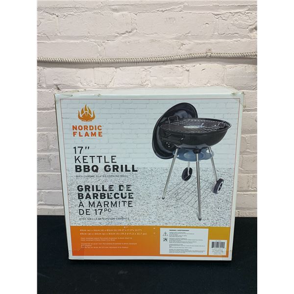 17" Kettle BBQ Grill by Nordic Flame