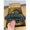 Image 3 : Drumfire Five Channel Synthesizer Mixer  & Assorted Cables