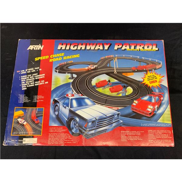 Artin Highway Patrol Boxed Battery Operated Racing Tabletop Game