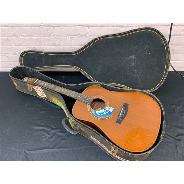Hondo H-124 Acoustic Guitar with Case