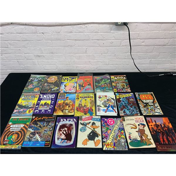 Lot of 20 Vintage Comics Assorted Star Wars, Indie Publishers, Gold Key, Atari Force, etc