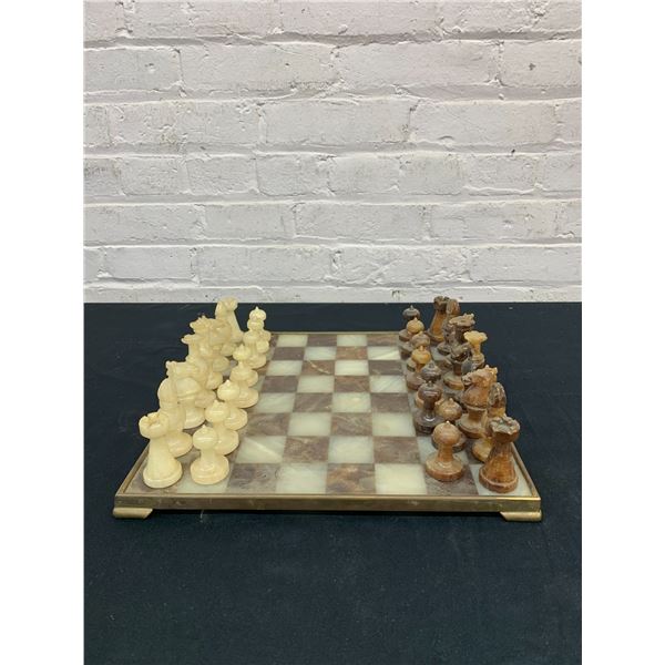 Stone Style Chess Set