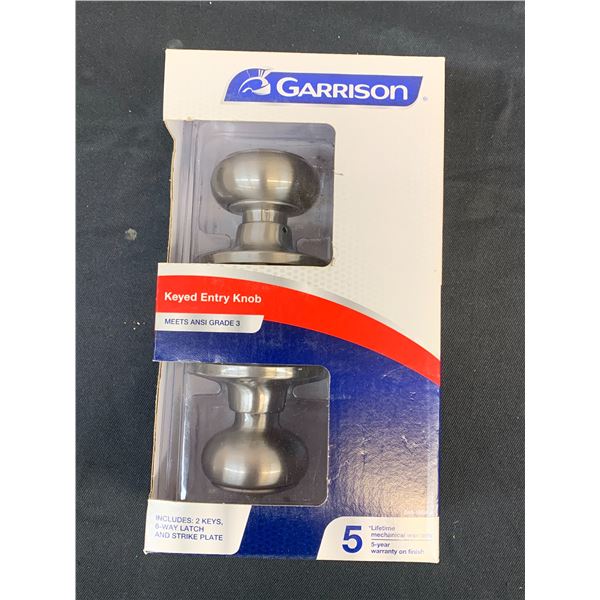 Garrison Keyed Entry Knob NEW
