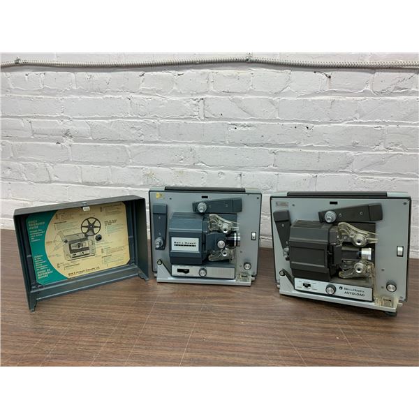 Lot of 2 Bell & Howell 8mm Projectors