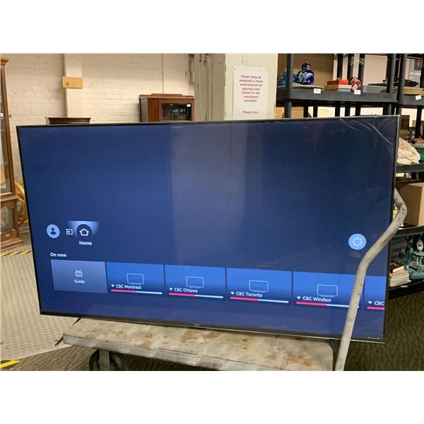 75" Amazon Fire TV (powers on, no remote)