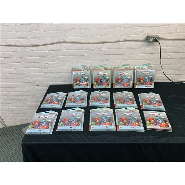 2013 PDP Disney Infinity Power Disc Album Wave 2 Holders LOT OF 13 sealed 1 unsealed