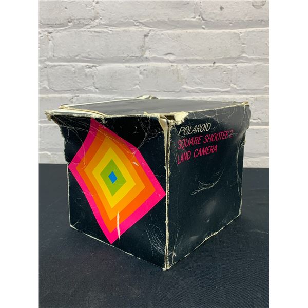1970s polaroid Square Shooter 2 Land Camera in Box