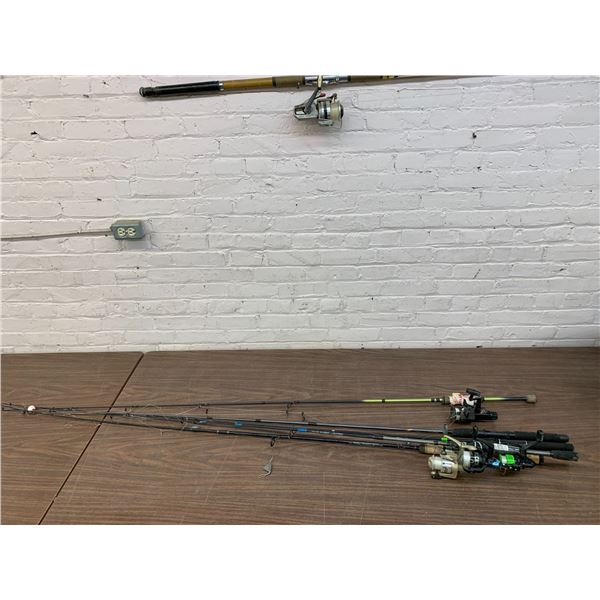 Lot of 5 Fishing Rods