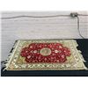 Image 1 : 2.5ft x 4ft Handmade Silk Area Rug / Carpet