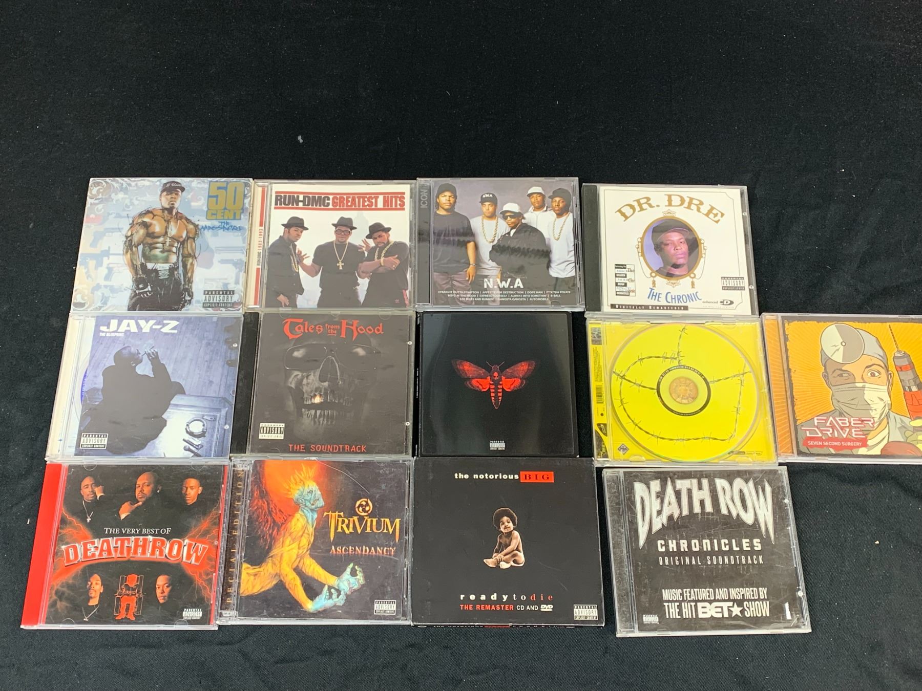 Lot of 13 Rap CDs Jay-Z, 50 Cent, Dr Dre, etc