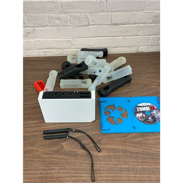 Nintendo Wii Console, Controller Gribs, Joycon Pieces, Wii U Game