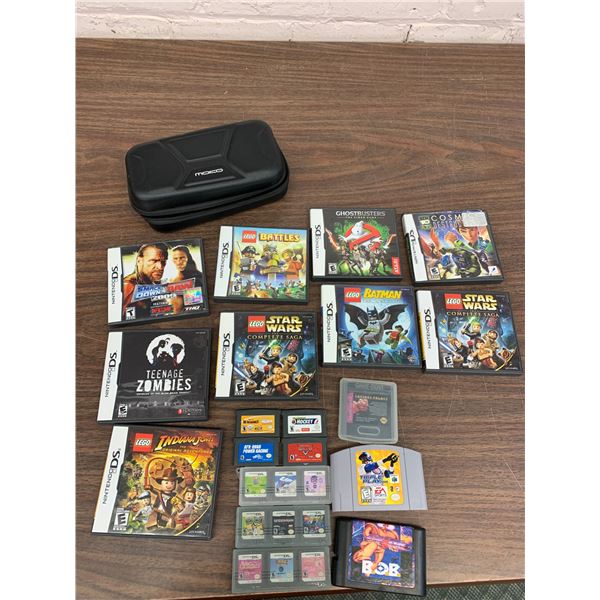Lot of Mostly Nintendo DS Games, Misc Cartridge Games GBA, N64, etc
