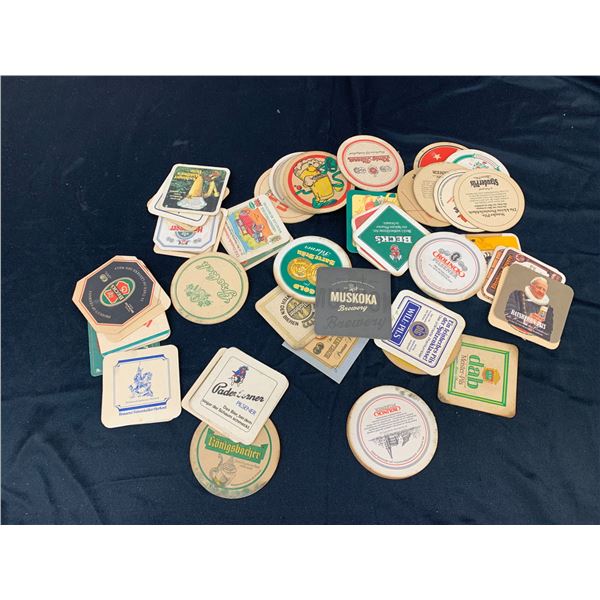 Lot of Vintage Beer / Liquor Coasters