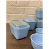 Image 3 : Delft Blue Pyrex Fridge Storage, Measuring Cups and Misc Pieces