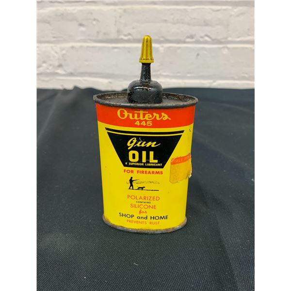 Outers 445 Gun Oil Lubricant w Contents