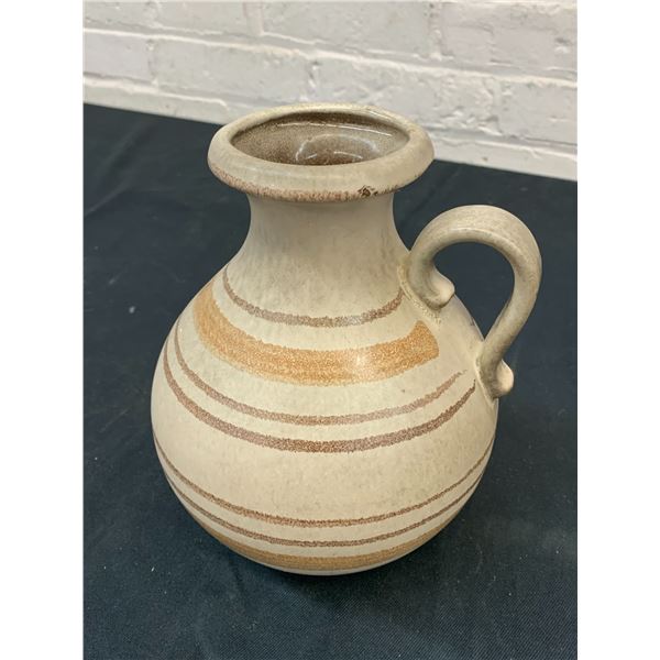 West Germany Pottery Jug 9"